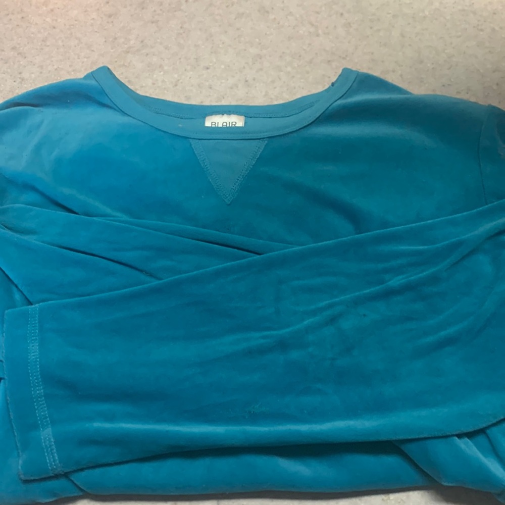 Blue long sleeve TShirt